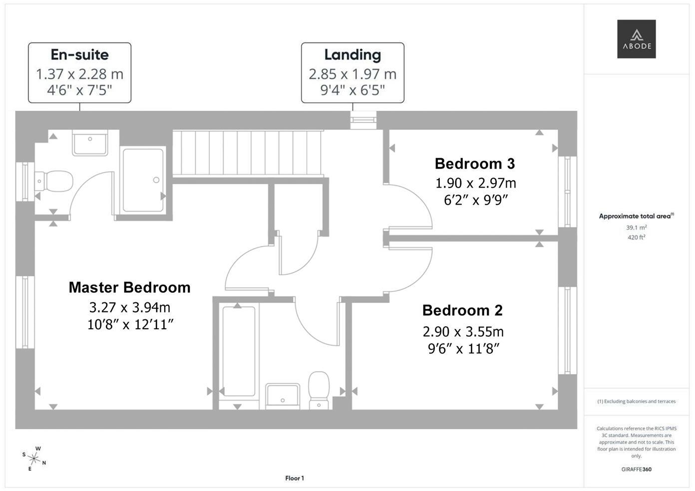 Canterbury Drive, Littleover, Derby floorplan
