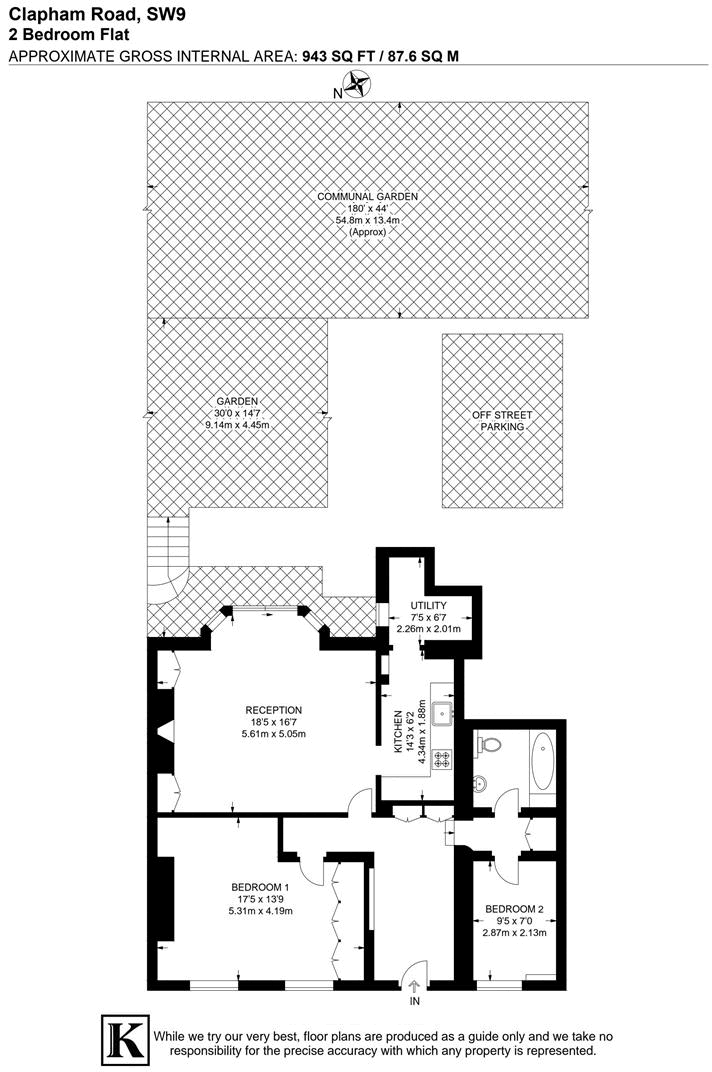 Clapham Road, SW9 floorplan