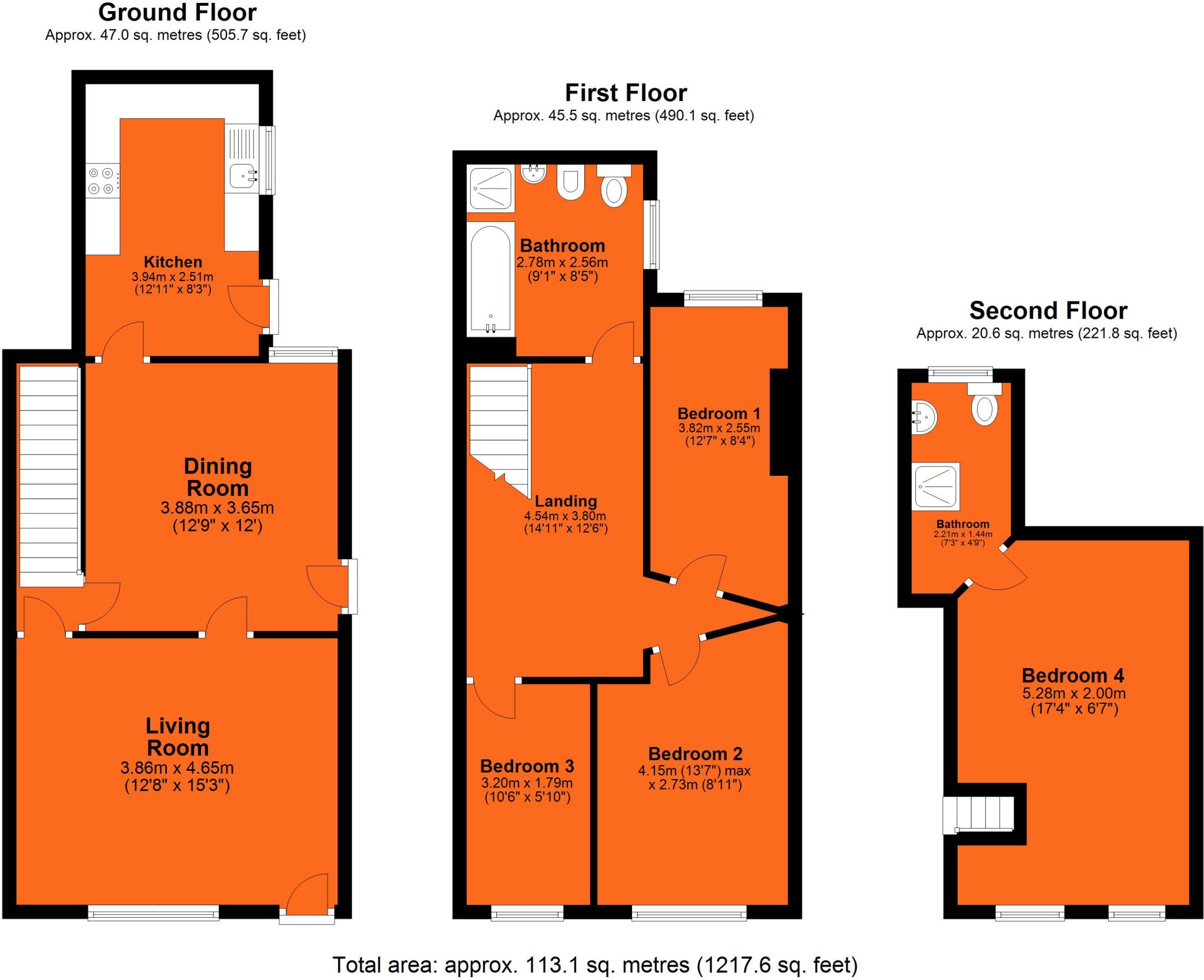 Belle Grove West, Spital Tongues, Newcastle-Upon-Tyne, NE2 floorplan