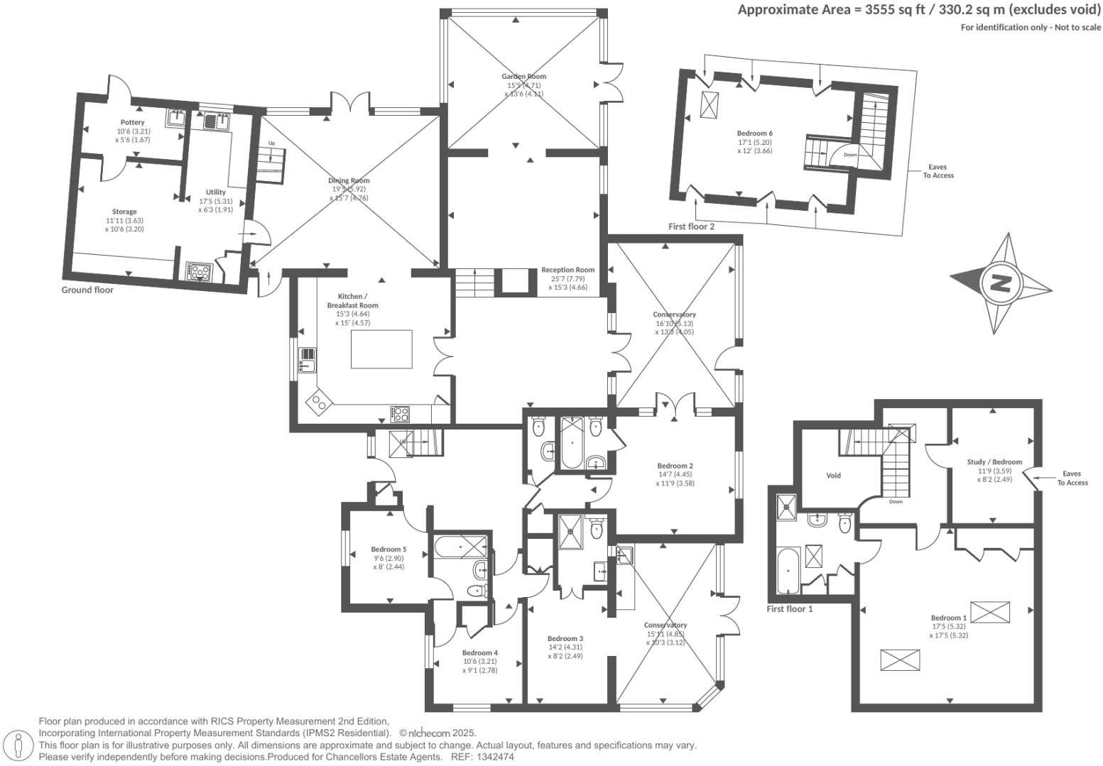 Charles Lodge, Sutton Wick Lane, Abingdon floorplan