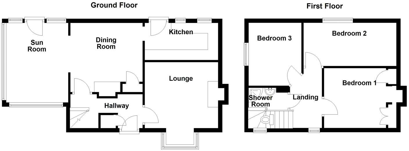 Garwick Terrace, Halifax floorplan