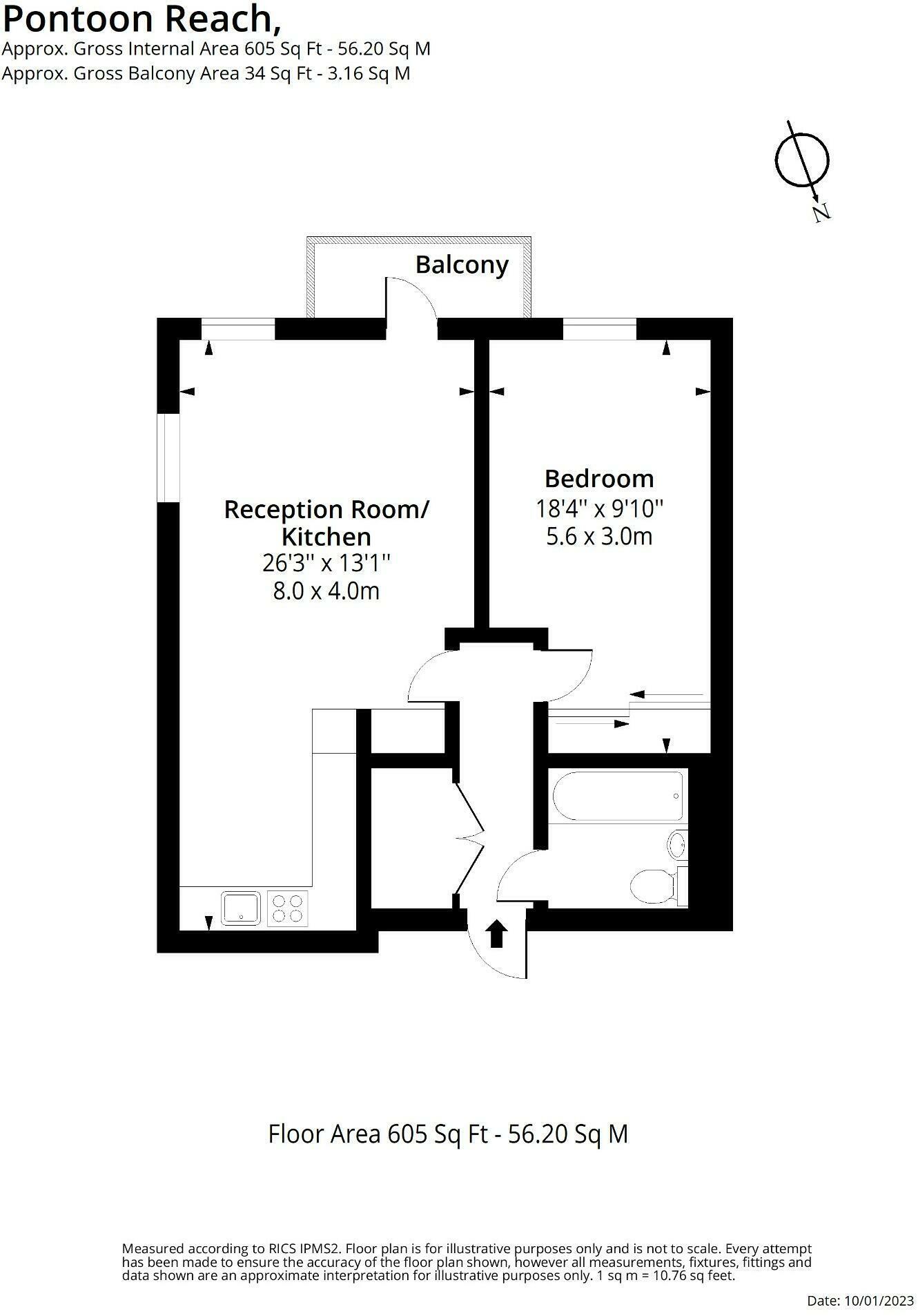 Thames Road, London, E16 floorplan