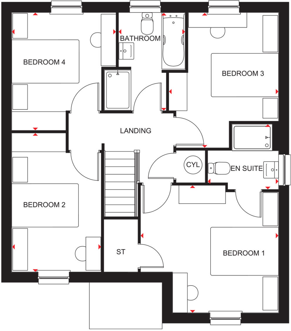 Younger Gardens,
St. Andrews,
KY16 8AB floorplan