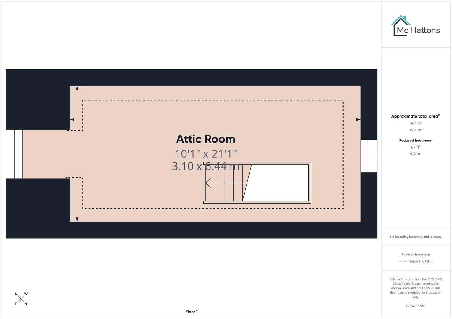 Springfield Avenue, Porthcawl floorplan