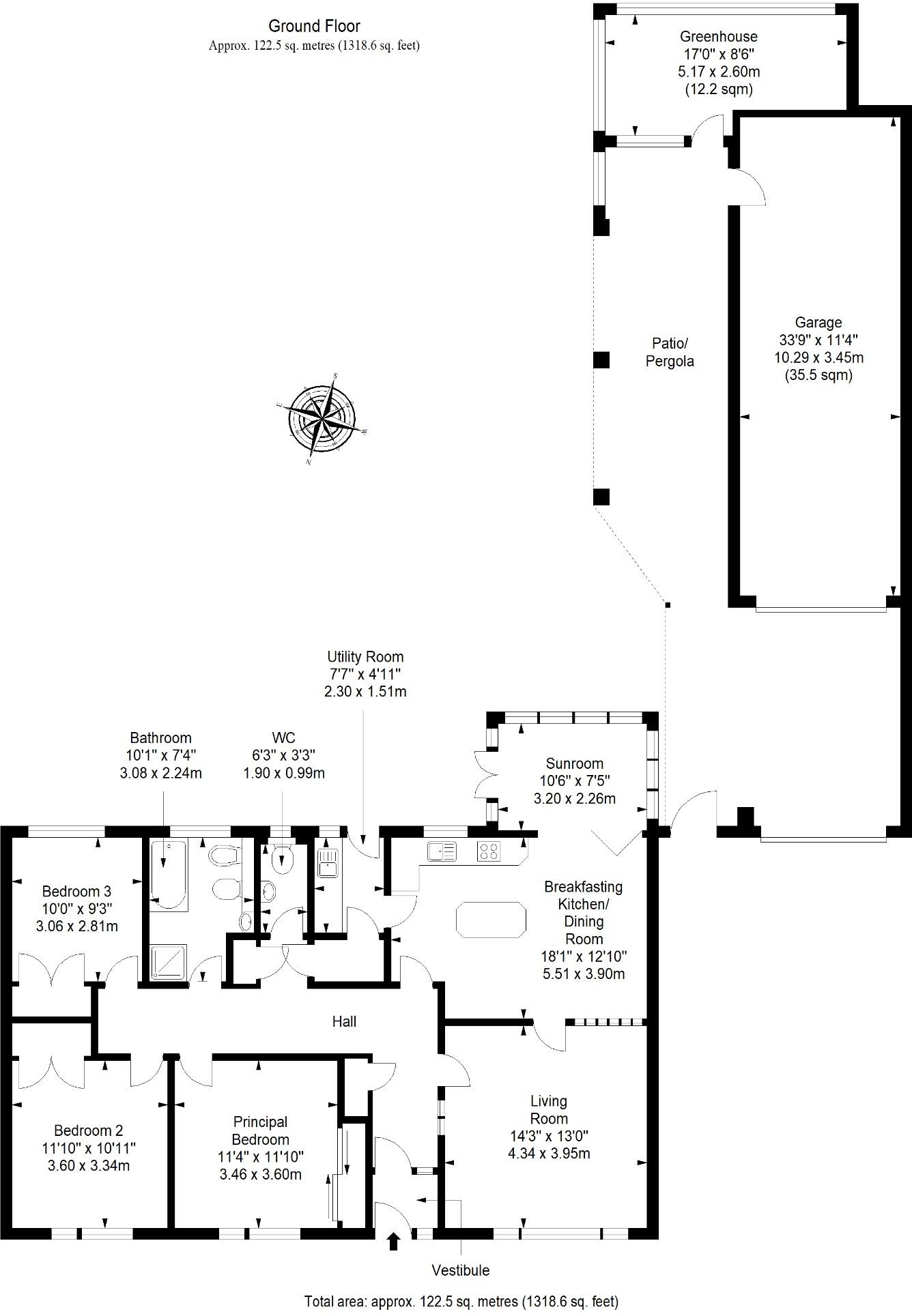 17 Netherton Place, Whitburn, EH47 8JG floorplan