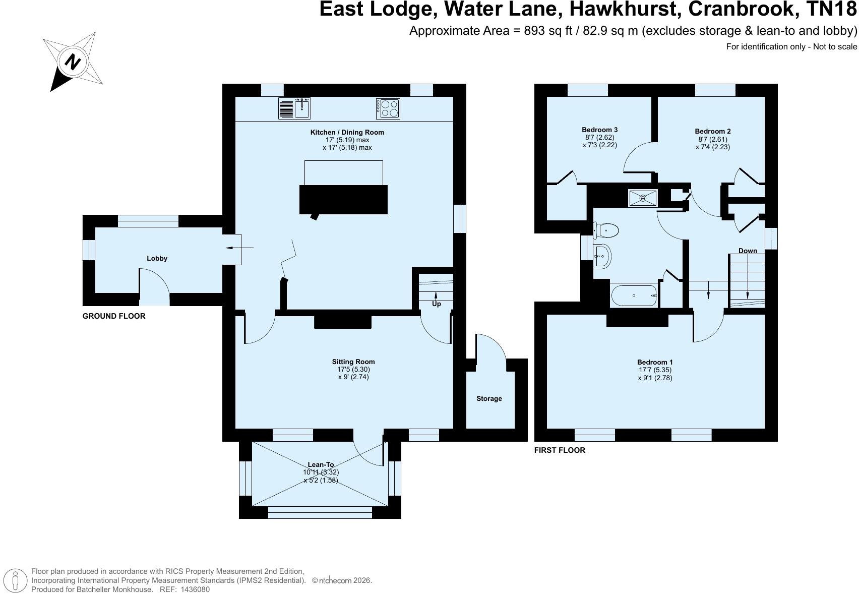 Water Lane, Hawkhurst floorplan