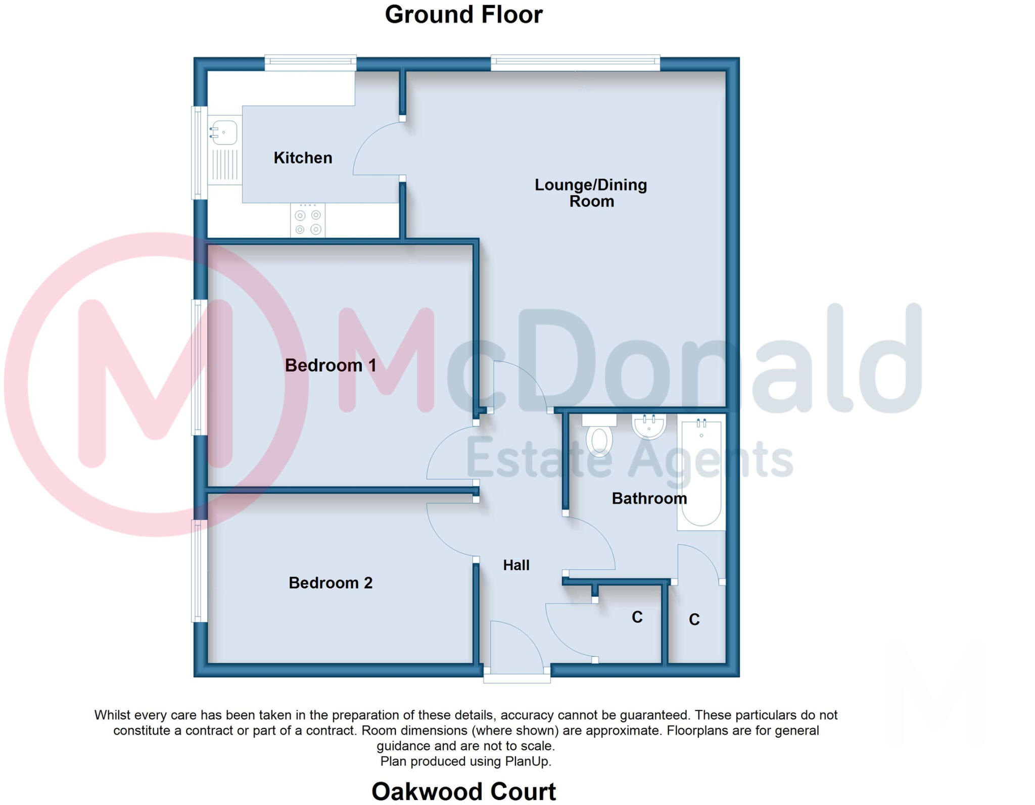 Oakwood Close, South Shore floorplan