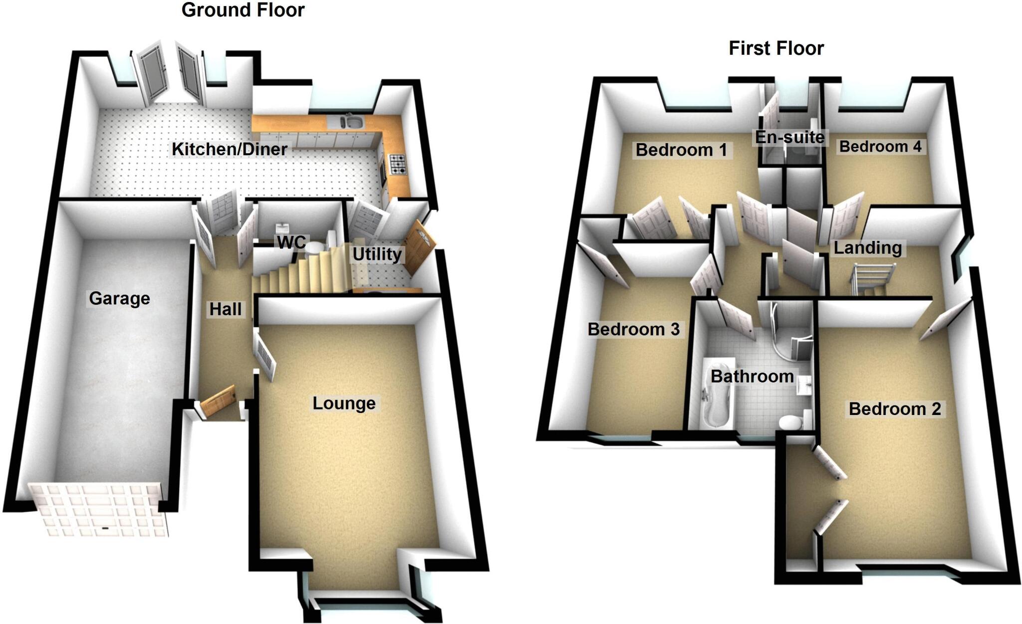 Homestead Close, Walsall, WS4 2AD floorplan