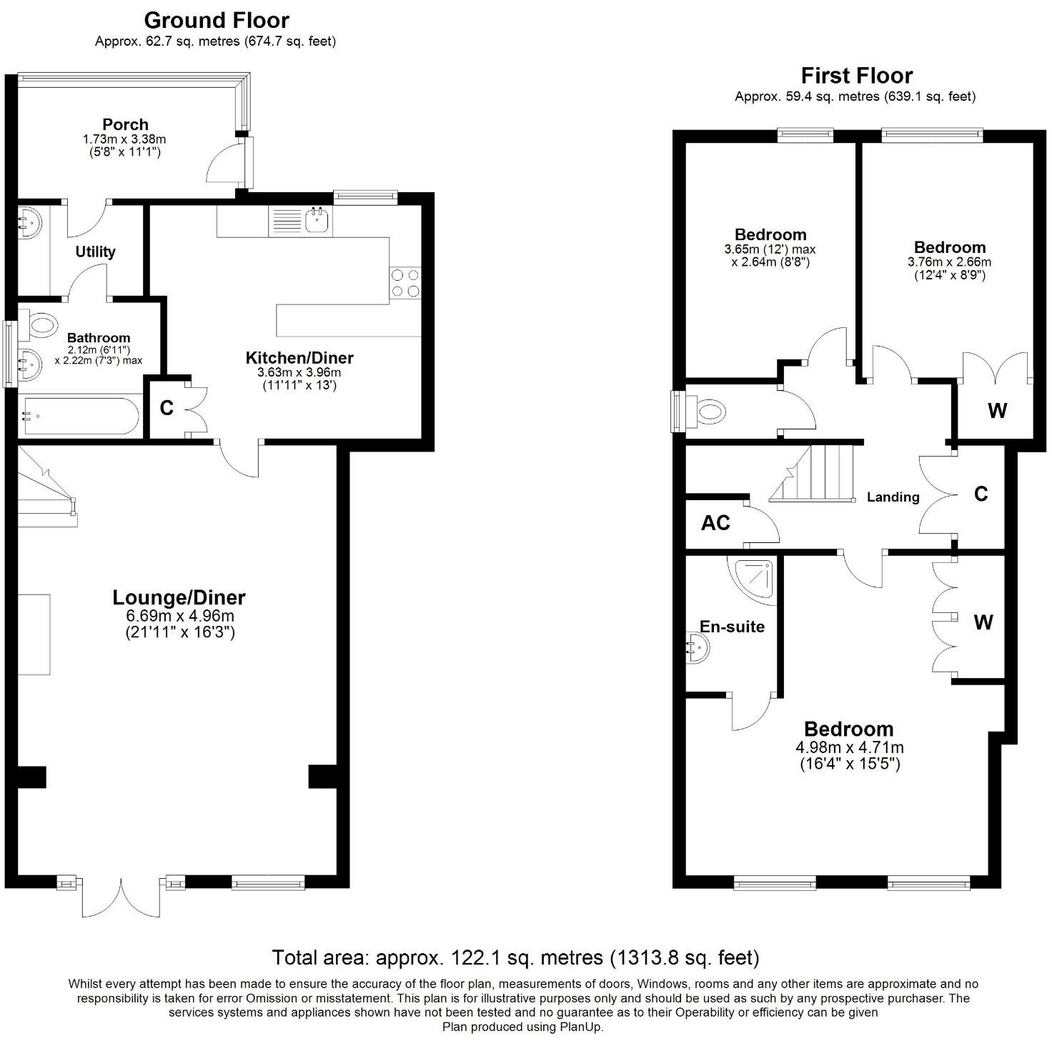 Queens Square, Winterborne Whitechurch floorplan