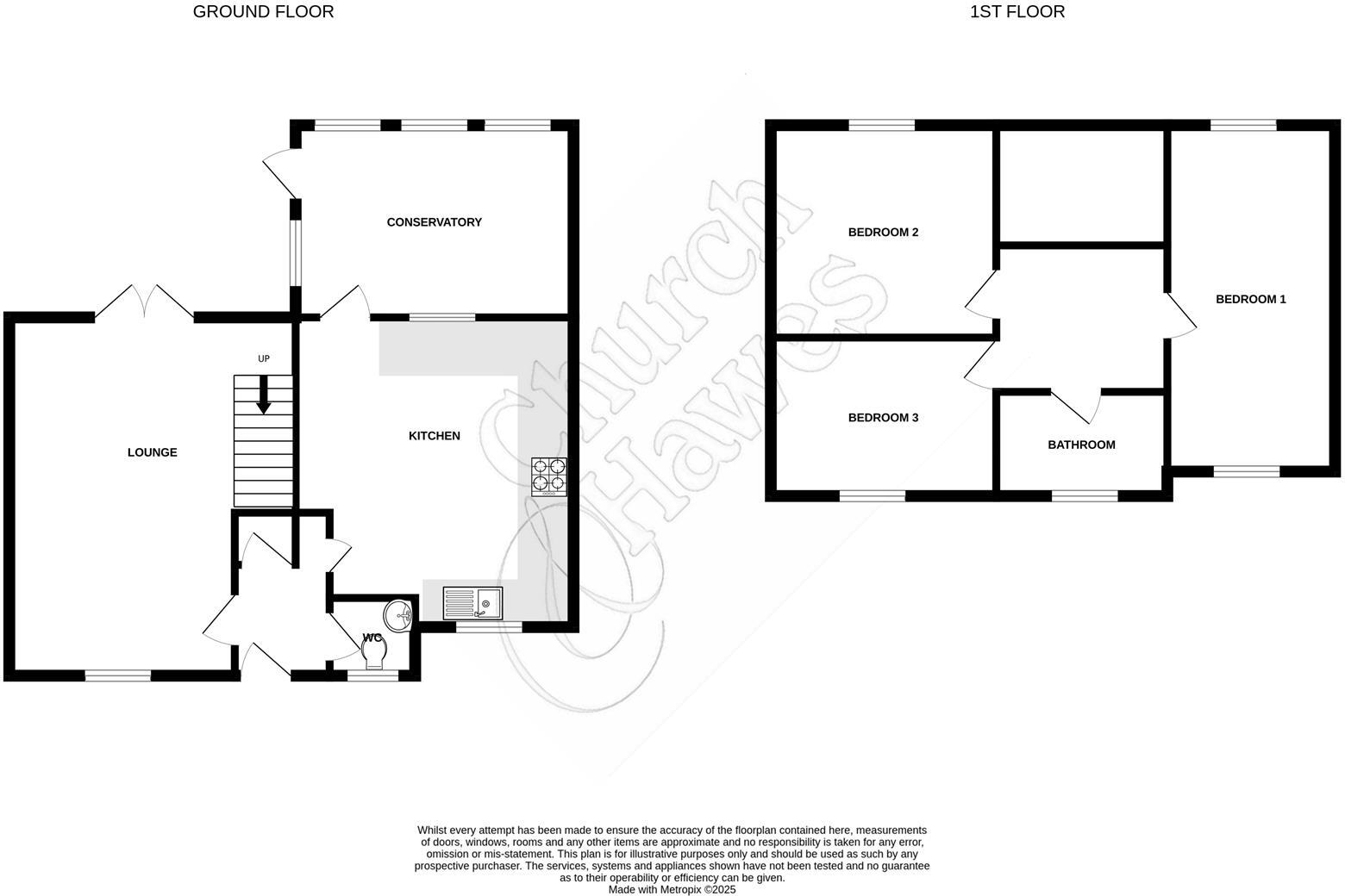 Hallowell Down, South Woodham Ferrers, Chelmsford floorplan
