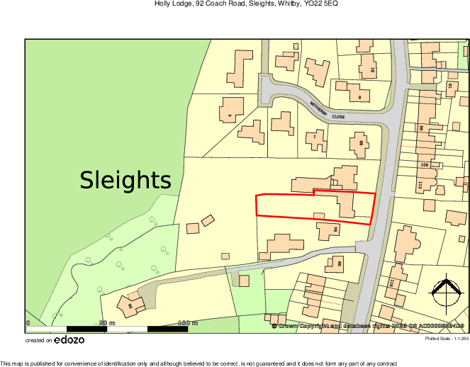 Holly Lodge, Sleights, Whitby floorplan