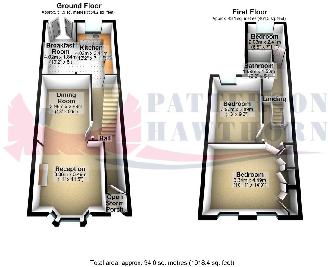 Wennington Road, Rainham, RM13 floorplan