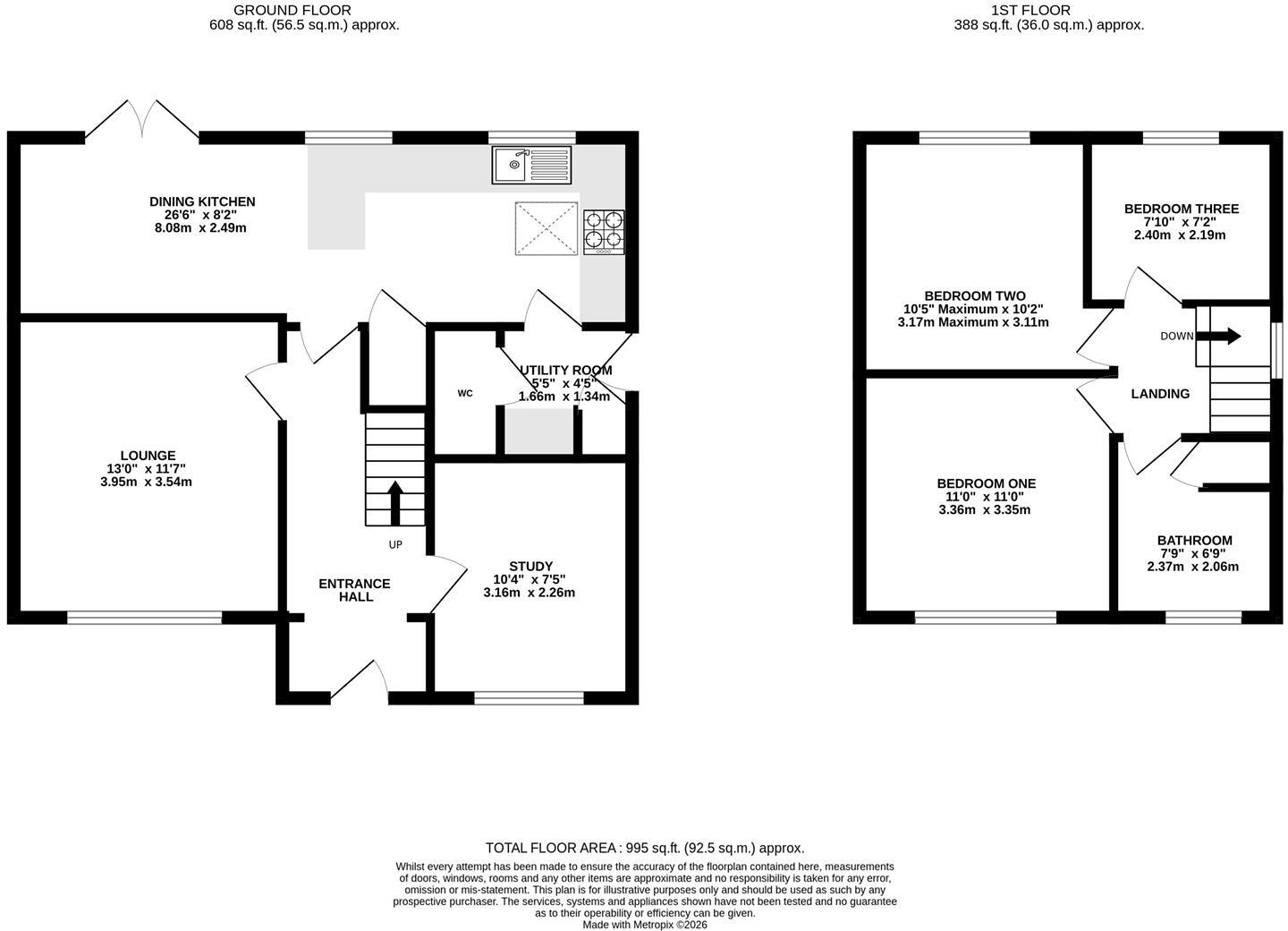 Willow grove, Barnton floorplan