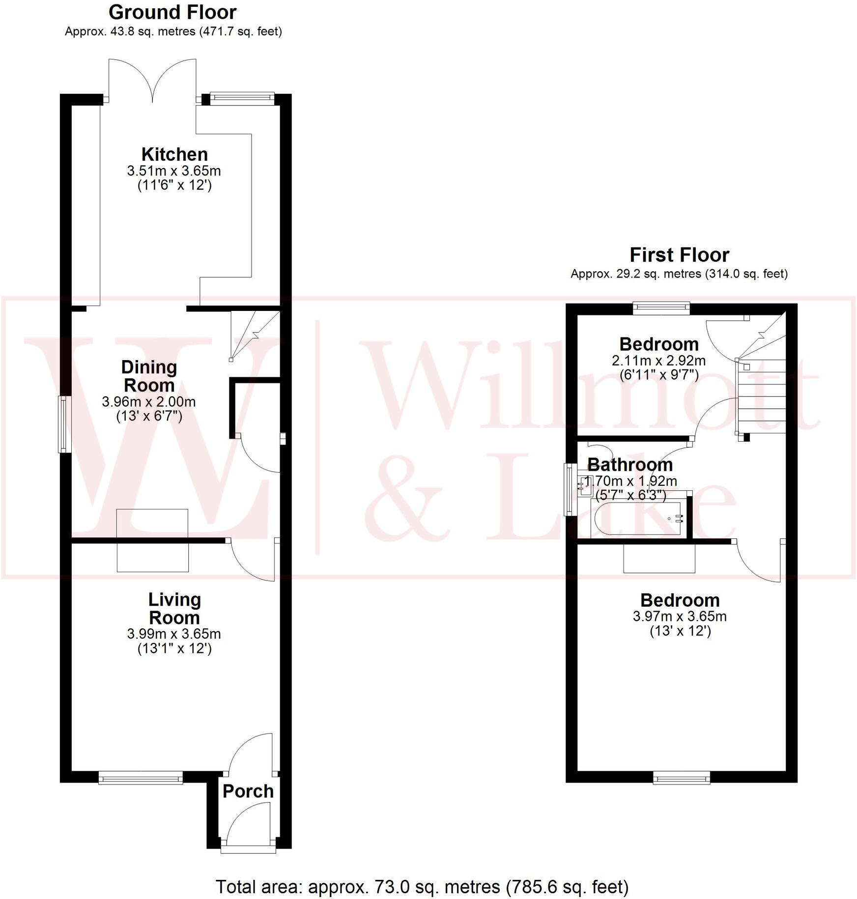 Cambridge Road, Sawbridgeworth, Hertfordshire floorplan