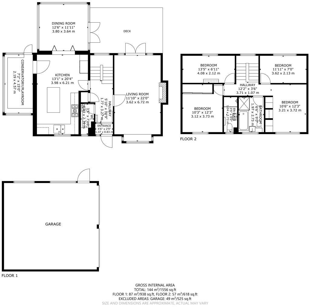 The Paddocks, Hailsham floorplan