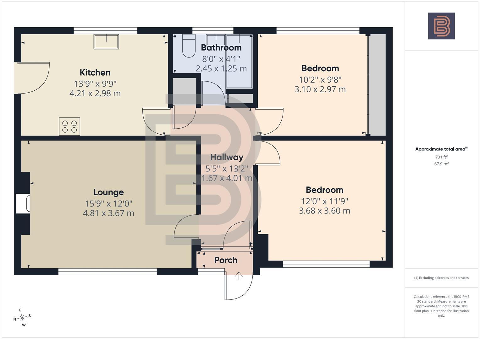 Landseer Close, Hillmorton, Rugby floorplan