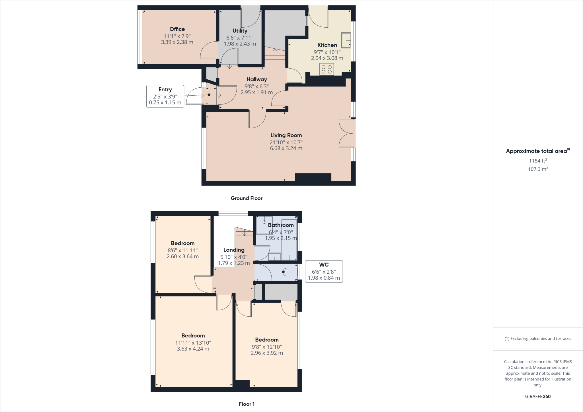 Brockwell Lane, Chesterfield floorplan