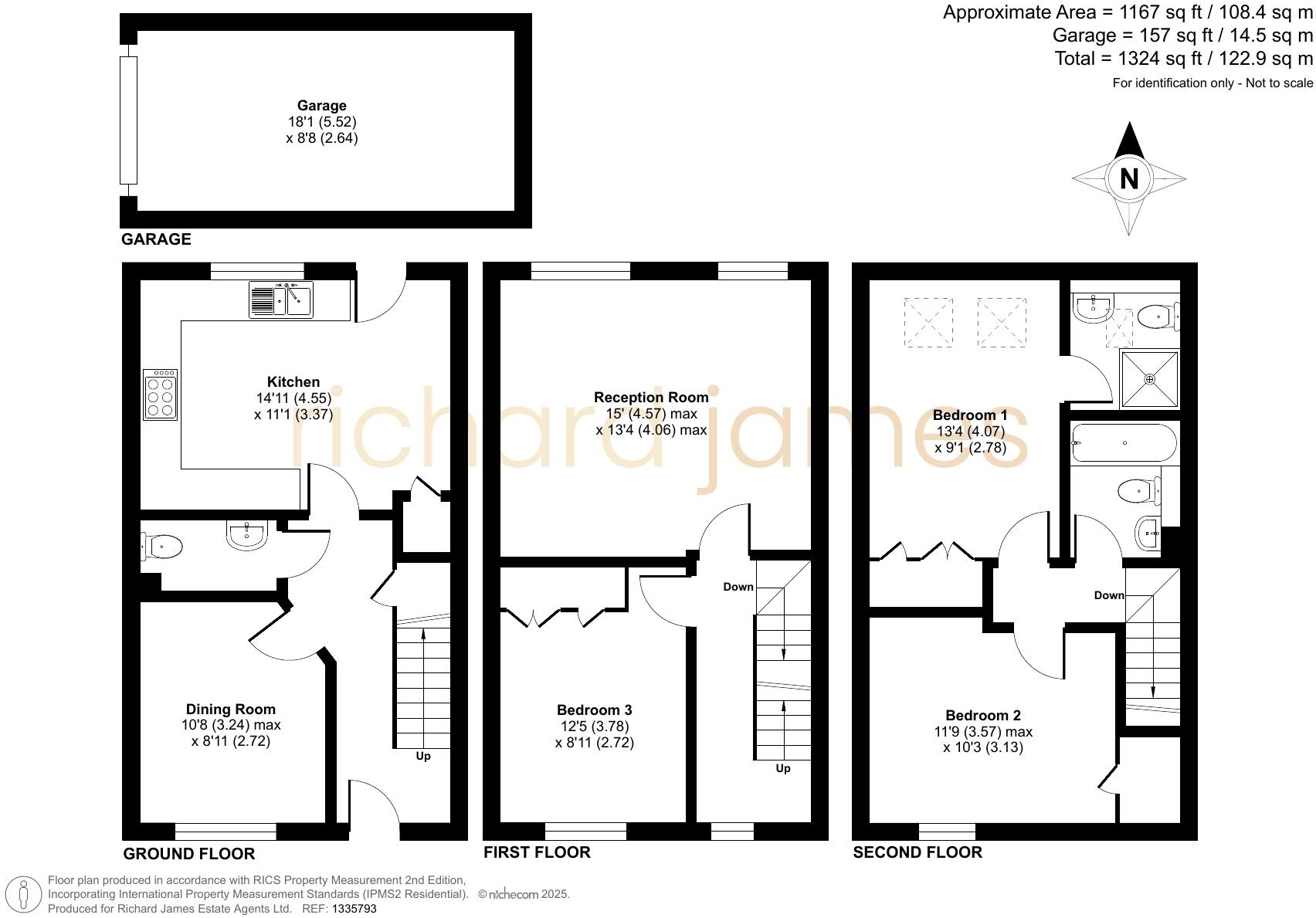 Deneb Drive, Oakhurst, Swindon, SN25 floorplan
