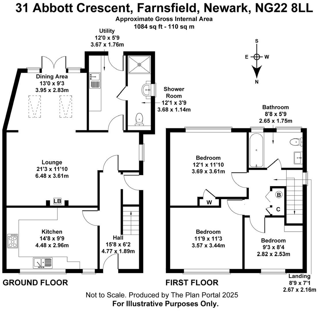 Abbott Crescent, Farnsfield floorplan