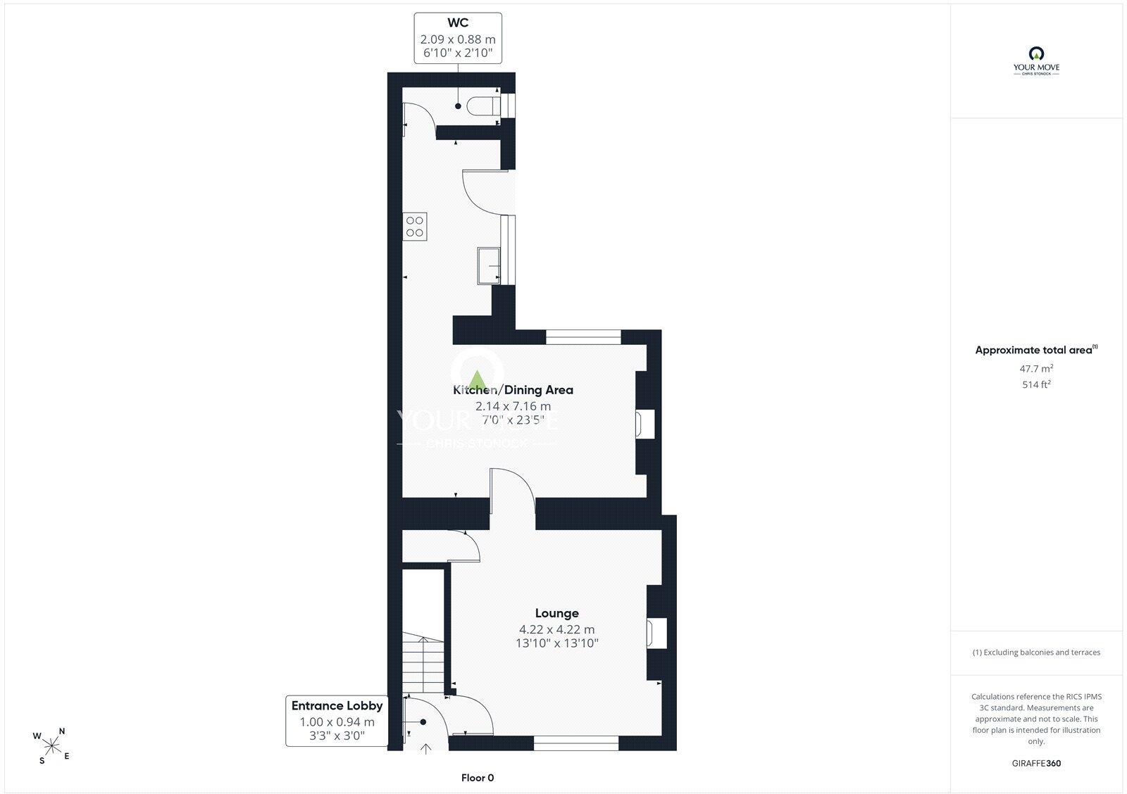 Sherburn Terrace, Consett, Durham, DH8 floorplan