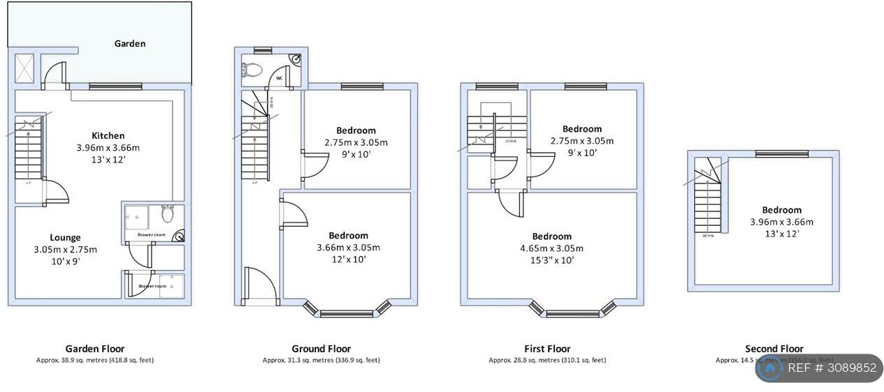 Montreal Road, Brighton, BN2 floorplan