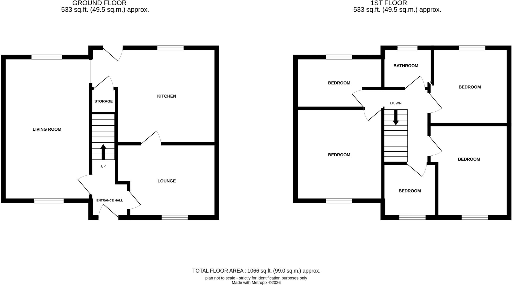 Highfield Close, Leeds, West Yorkshire floorplan