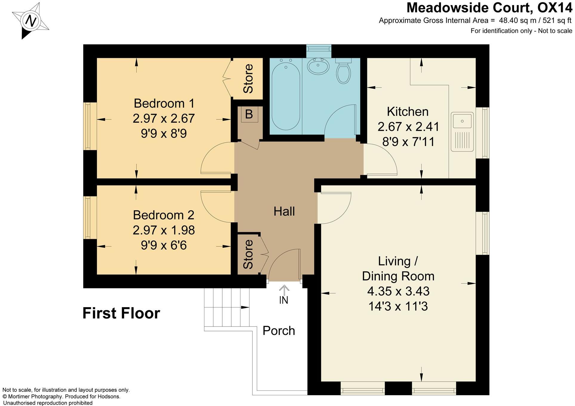Meadowside, Abingdon, OX14 floorplan