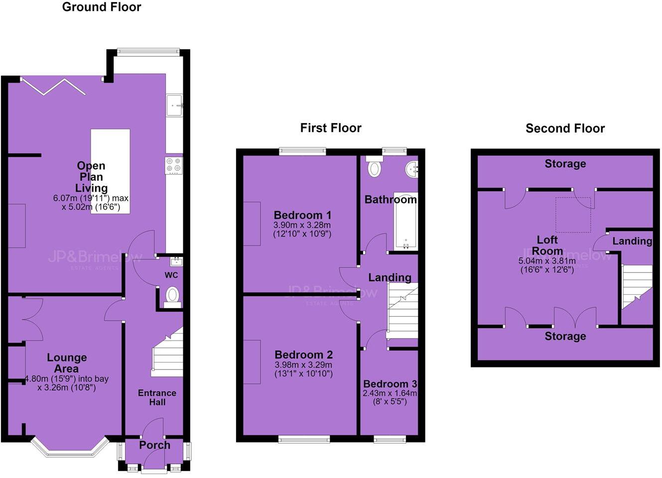 Lynton Road, Chorlton floorplan