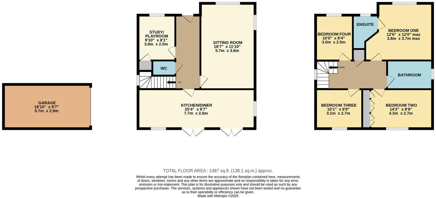 Dragonfly Close, East Leake floorplan