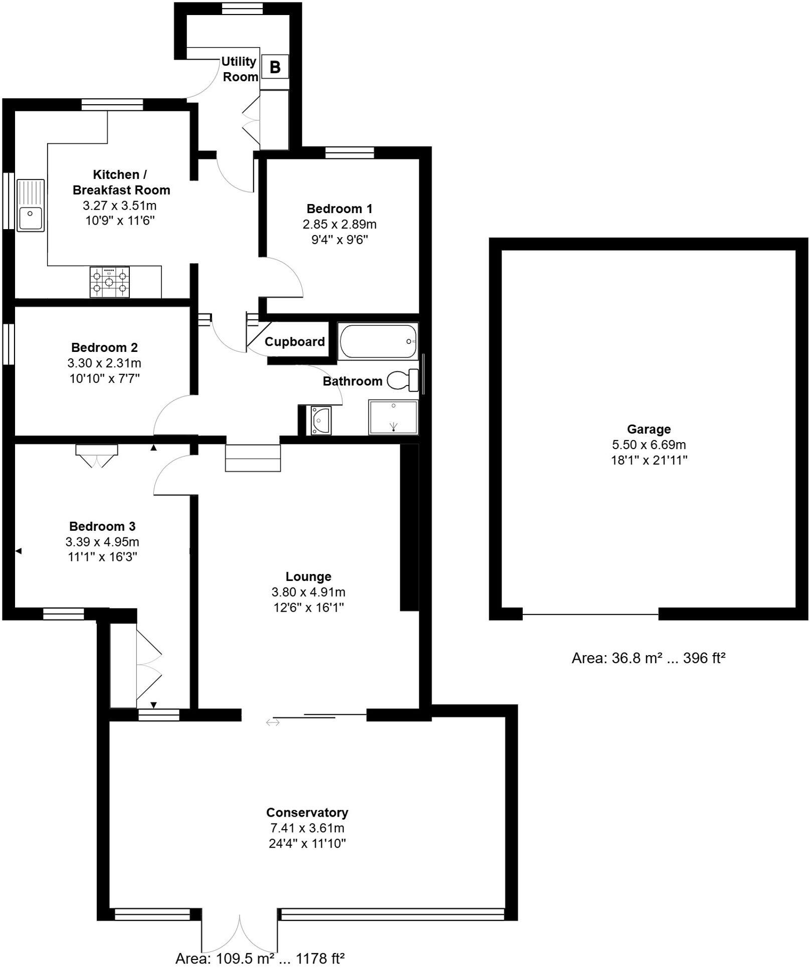 Church Road, Rudgeway, BS35 floorplan
