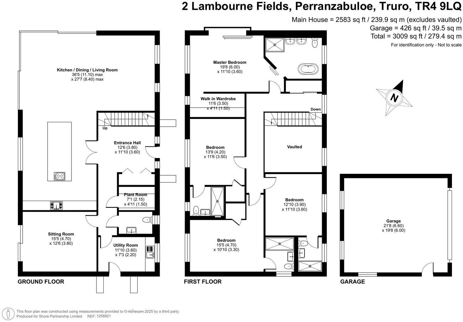Perranzabuloe, near Perranporth floorplan
