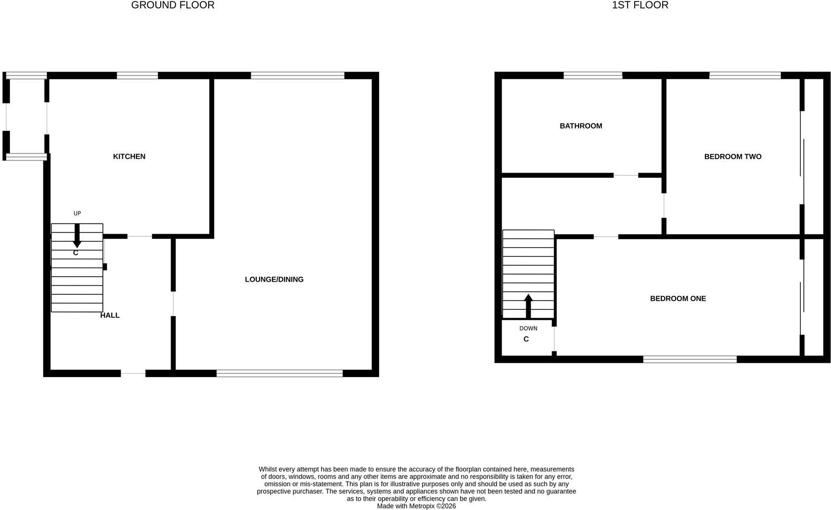 Maple Road, Greenock floorplan