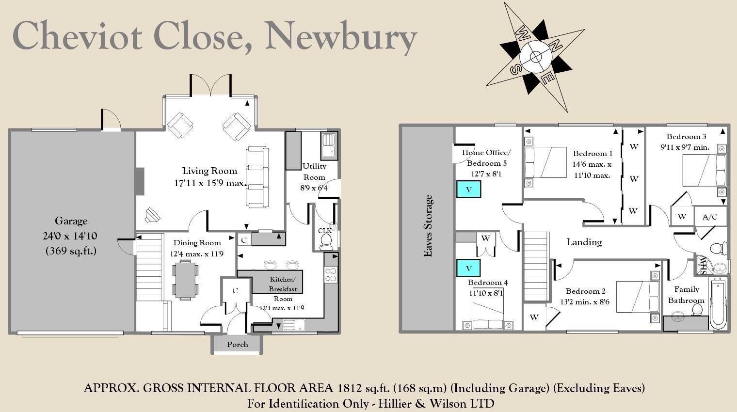 Cheviot Close, Newbury floorplan