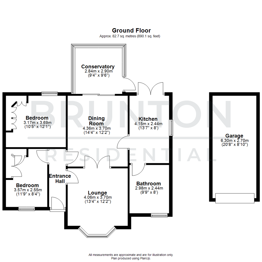 Rowantree Road, Walkerville, NE6 floorplan