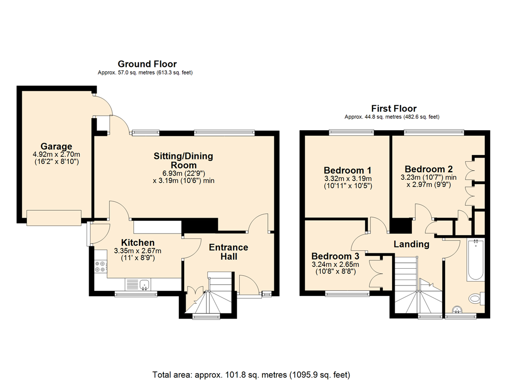 Bowden Road, Templecombe, Somerset, BA8 floorplan