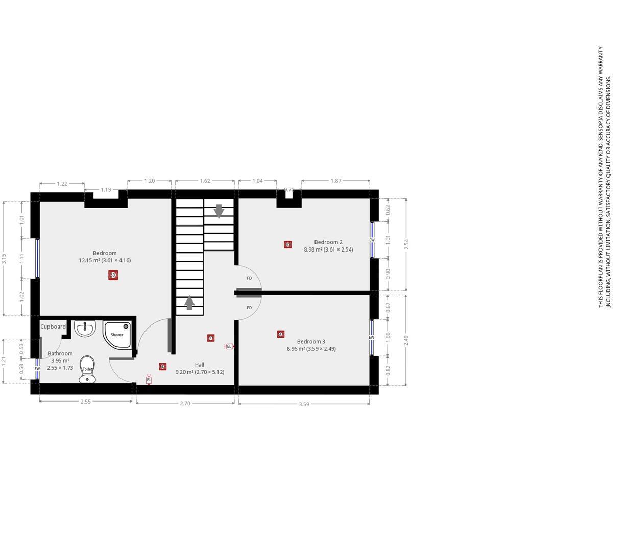 27/28 - Ripon Street - Student House floorplan