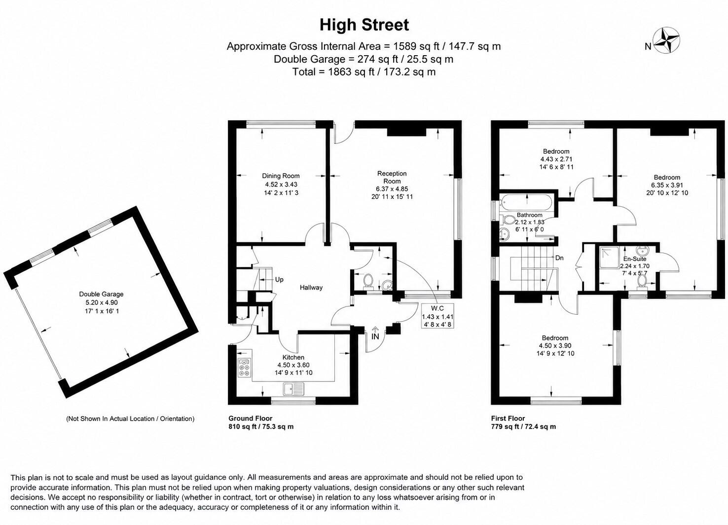 High Street, Hempstead, Saffron Walden, Essex, CB10 floorplan