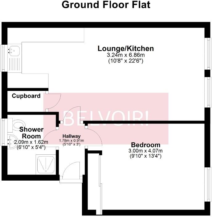 Fairfield Place, Falkirk, FK2 floorplan