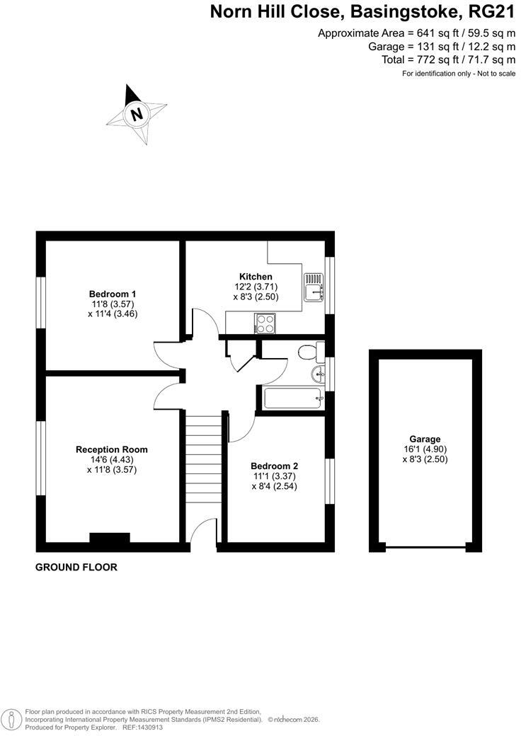 Norn Hill Close, Basingstoke, RG21 floorplan