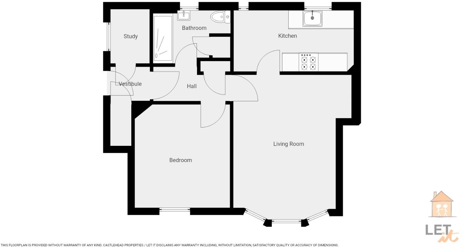 Windsor Crescent, Paisley, PA1 floorplan