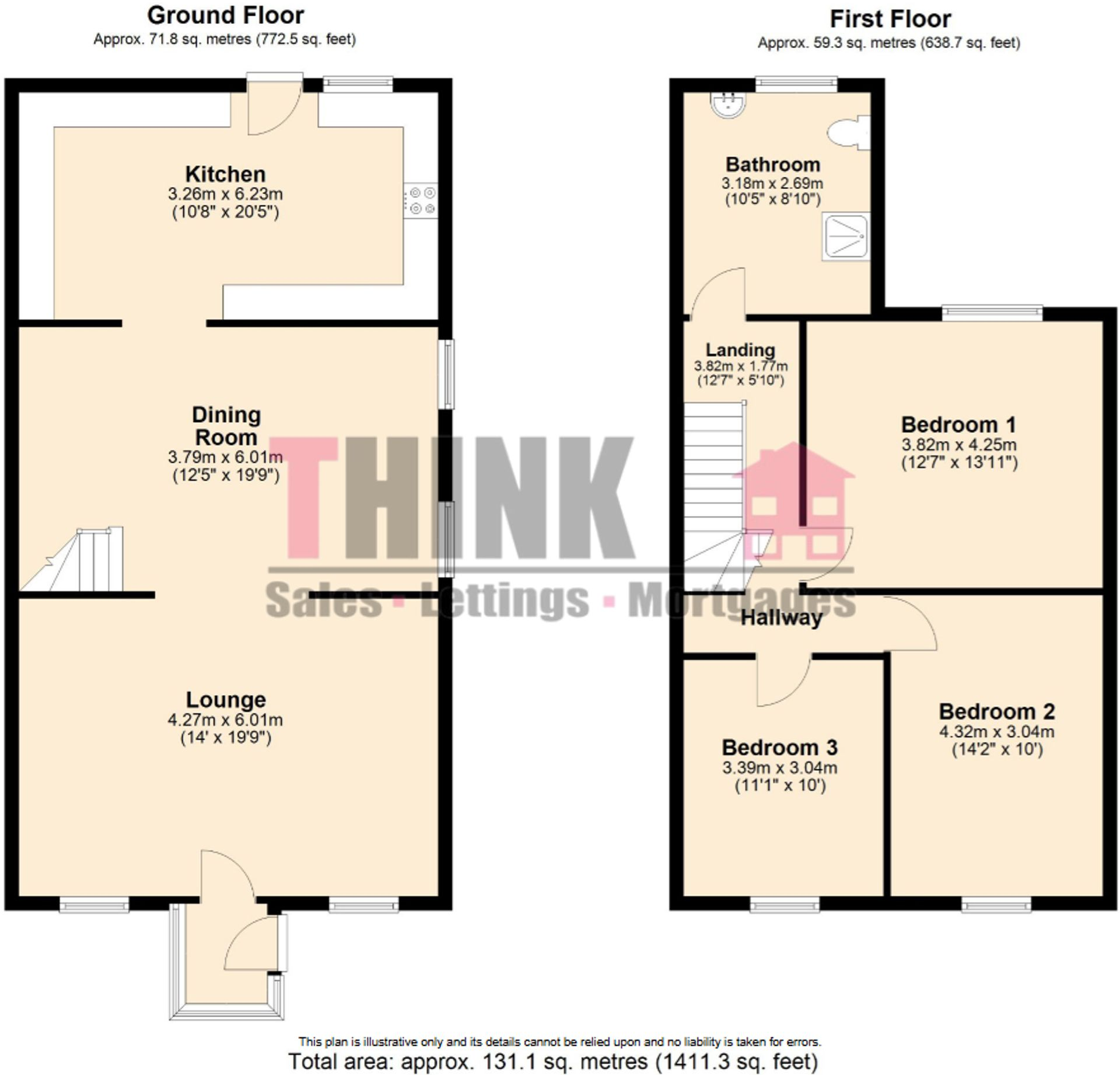 Penny Lane, Haydock, WA11 floorplan