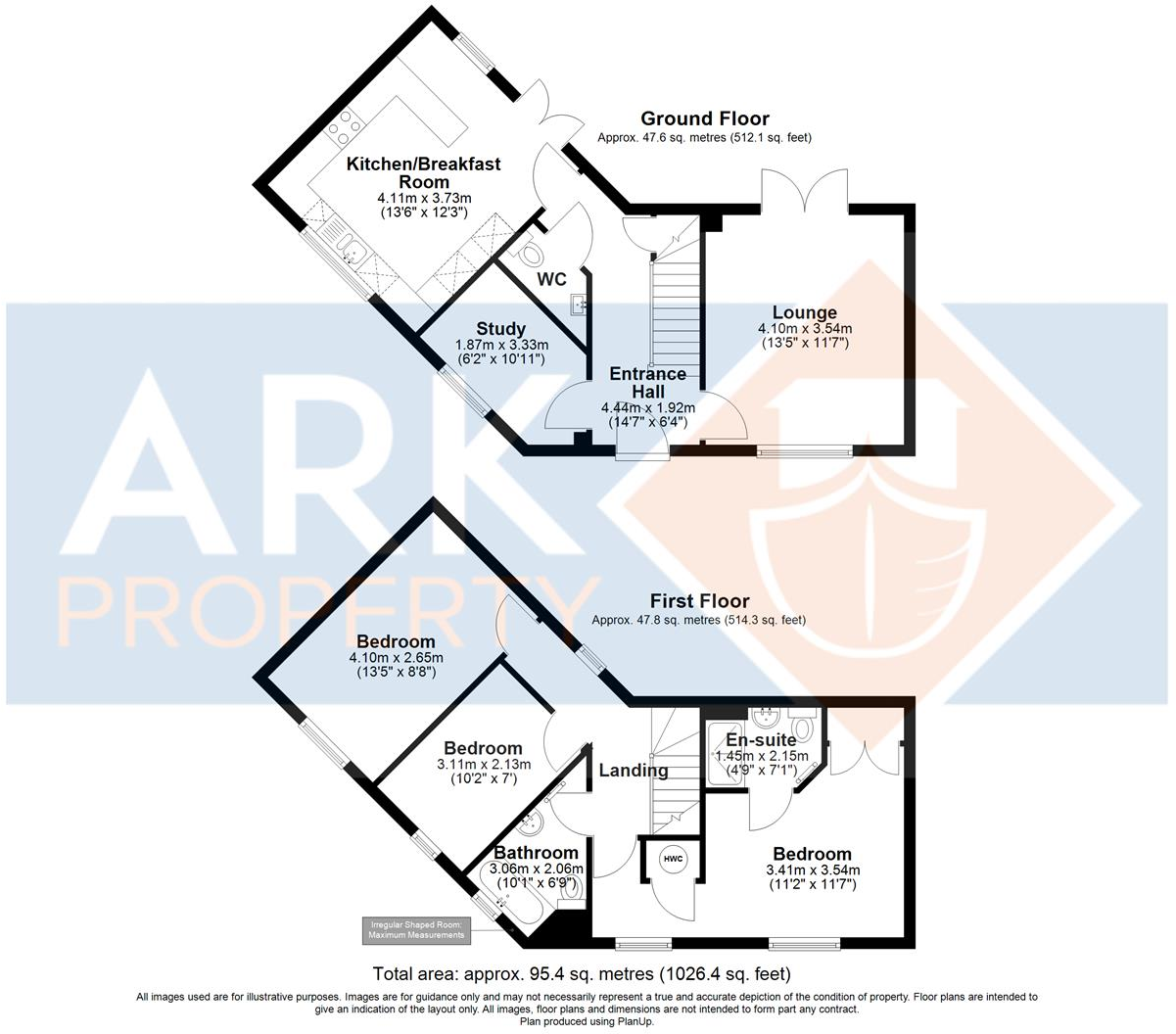 Haven Walk, Spalding floorplan