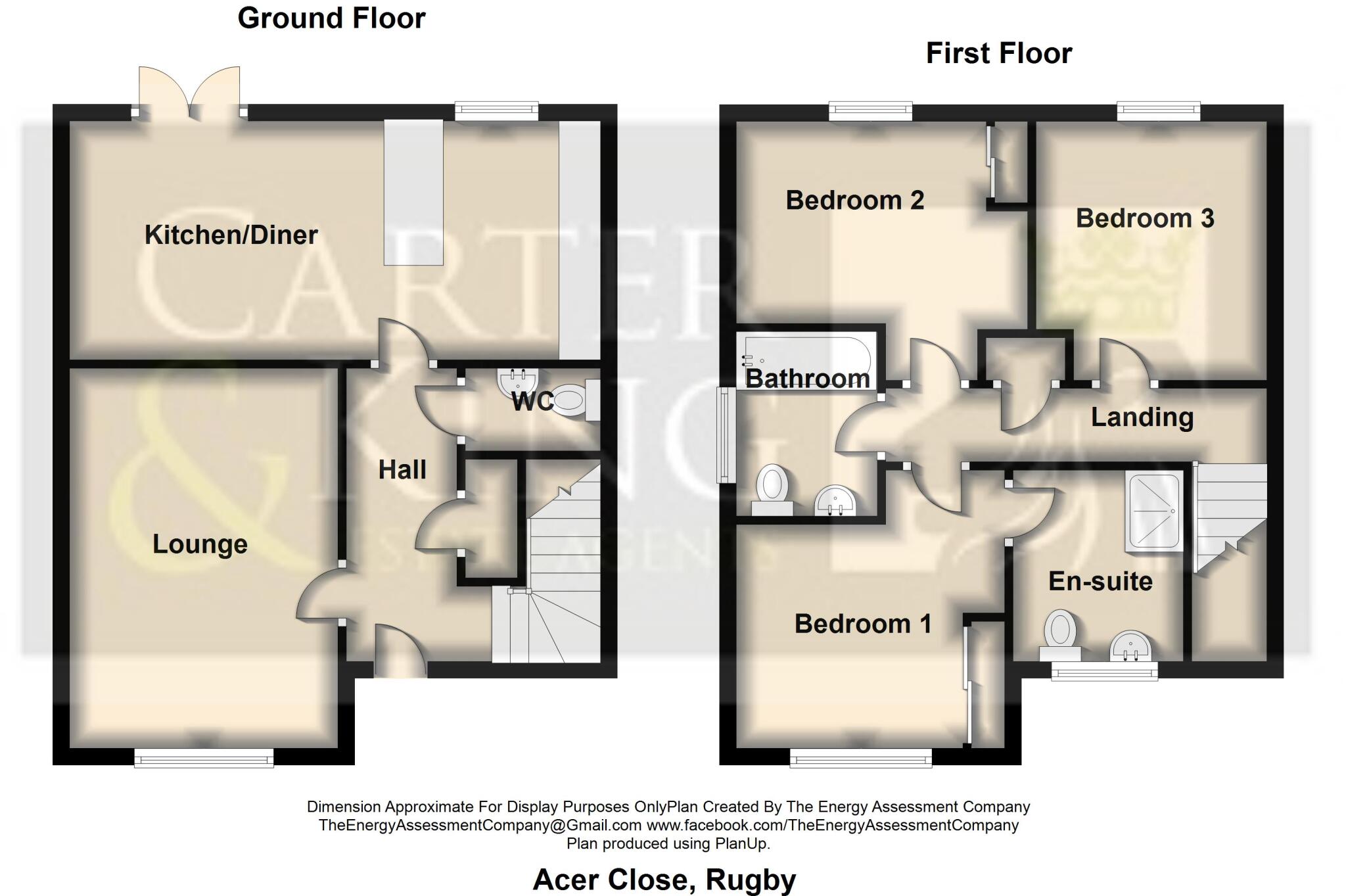 Acer Close, Eden Park, Rugby floorplan