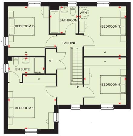 Southern Cross,
Wixams,
MK42 6AW floorplan