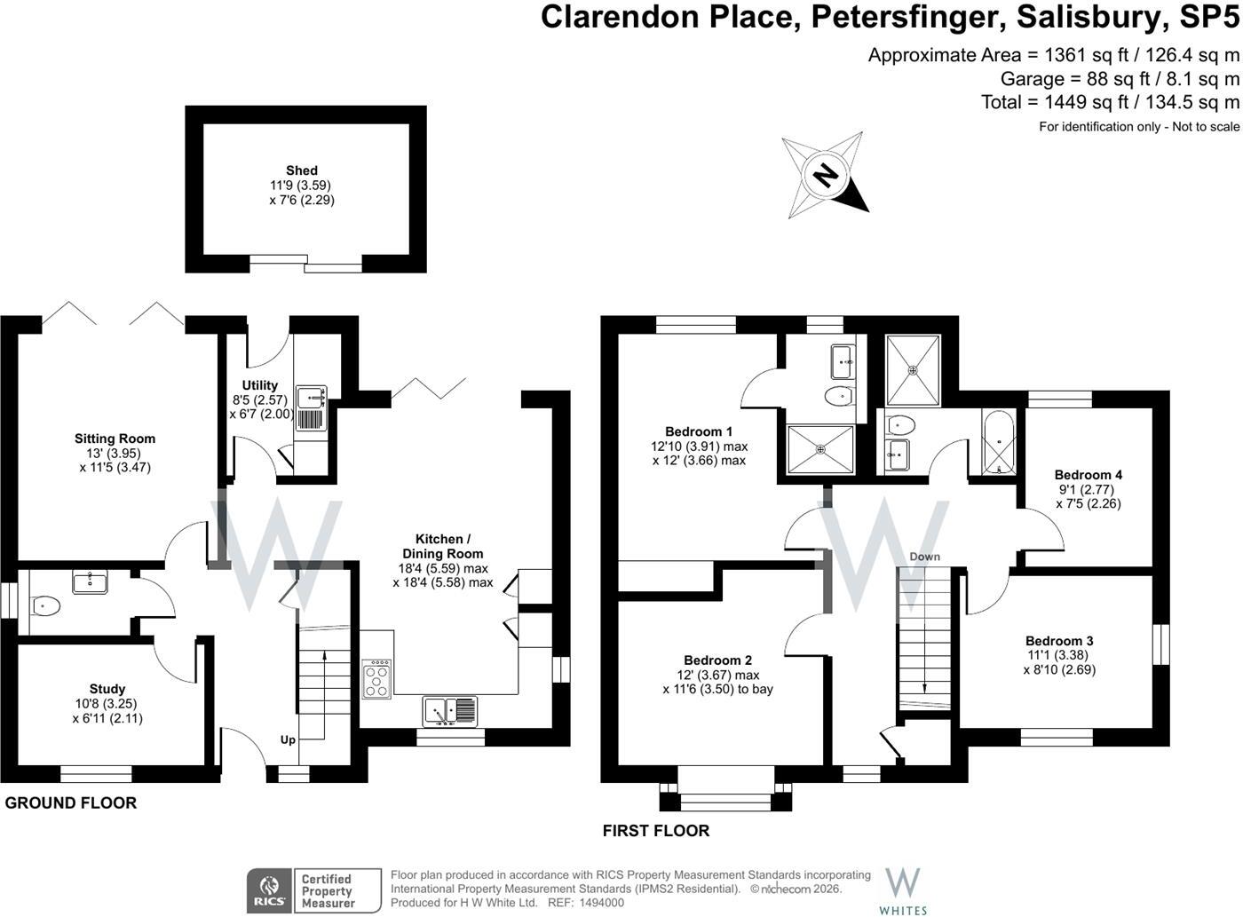 Clarendon Place, Petersfinger, Salisbury floorplan