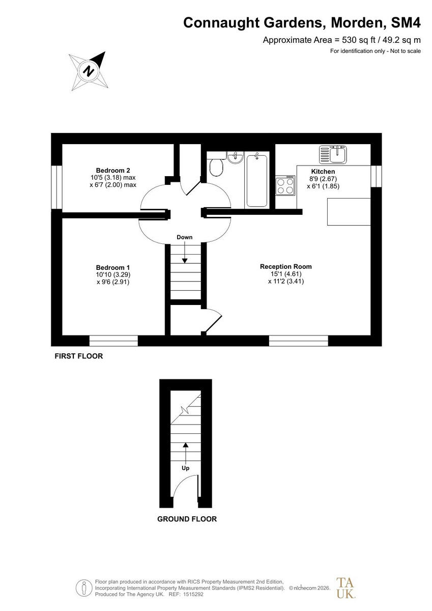 Connaught Gardens, Morden, SM4 floorplan