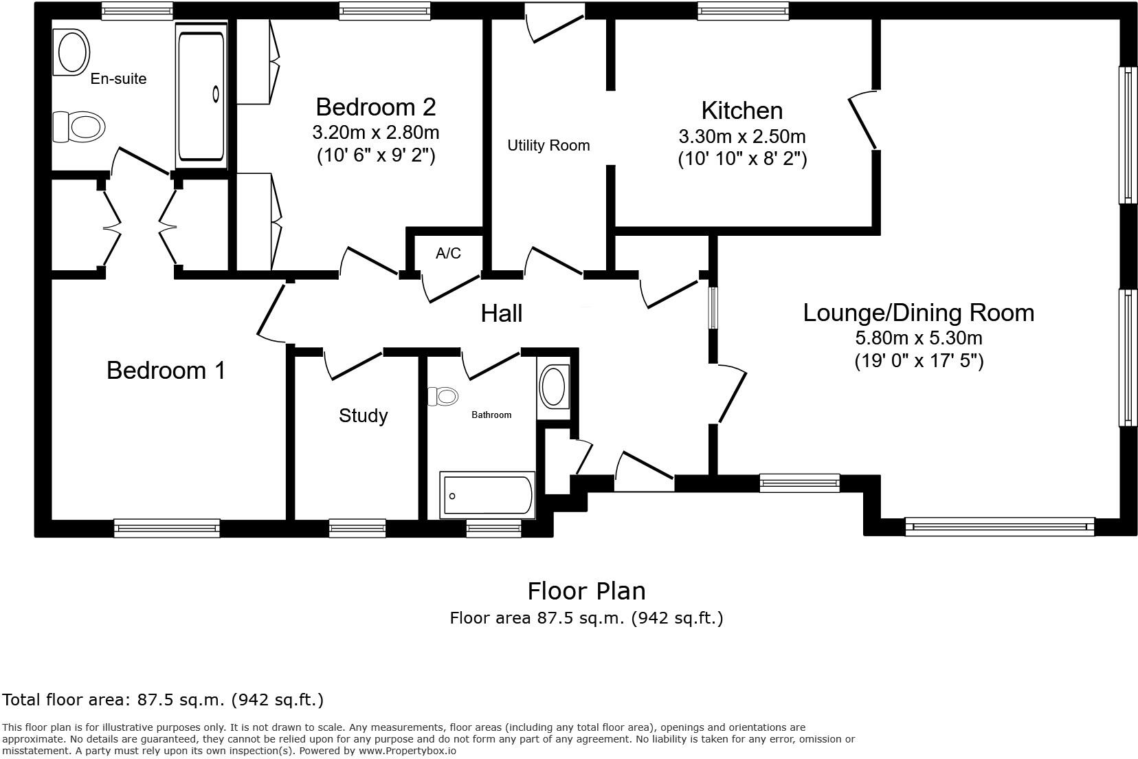 Shore Drive, Hoo, Rochester, Kent, ME3 floorplan