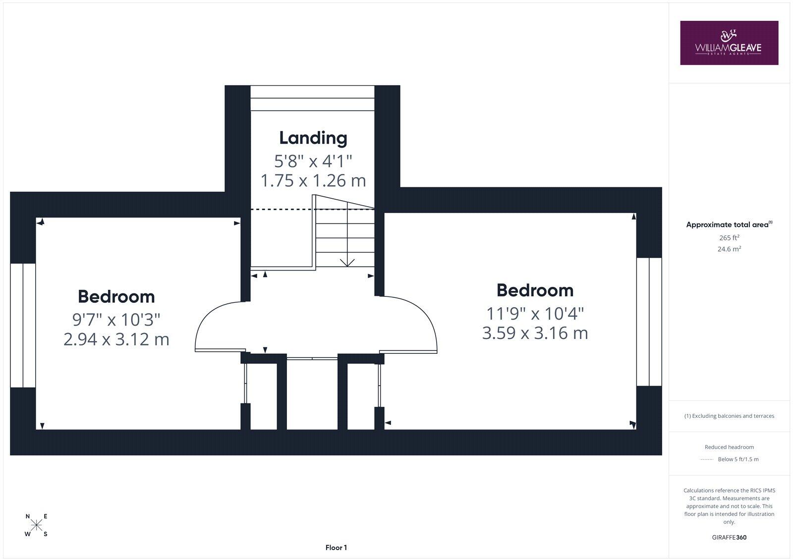 Elm Road, Queensferry, Deeside, Flintshire, CH5 floorplan