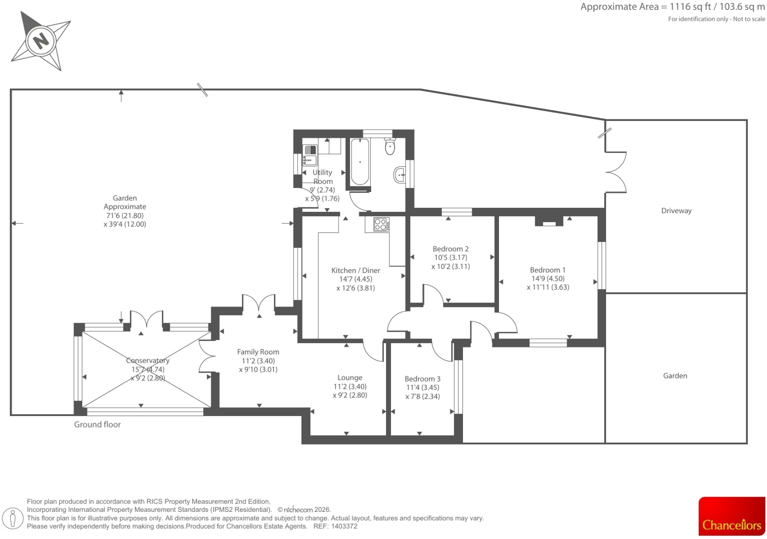 Ridgeway Road, Chesham floorplan