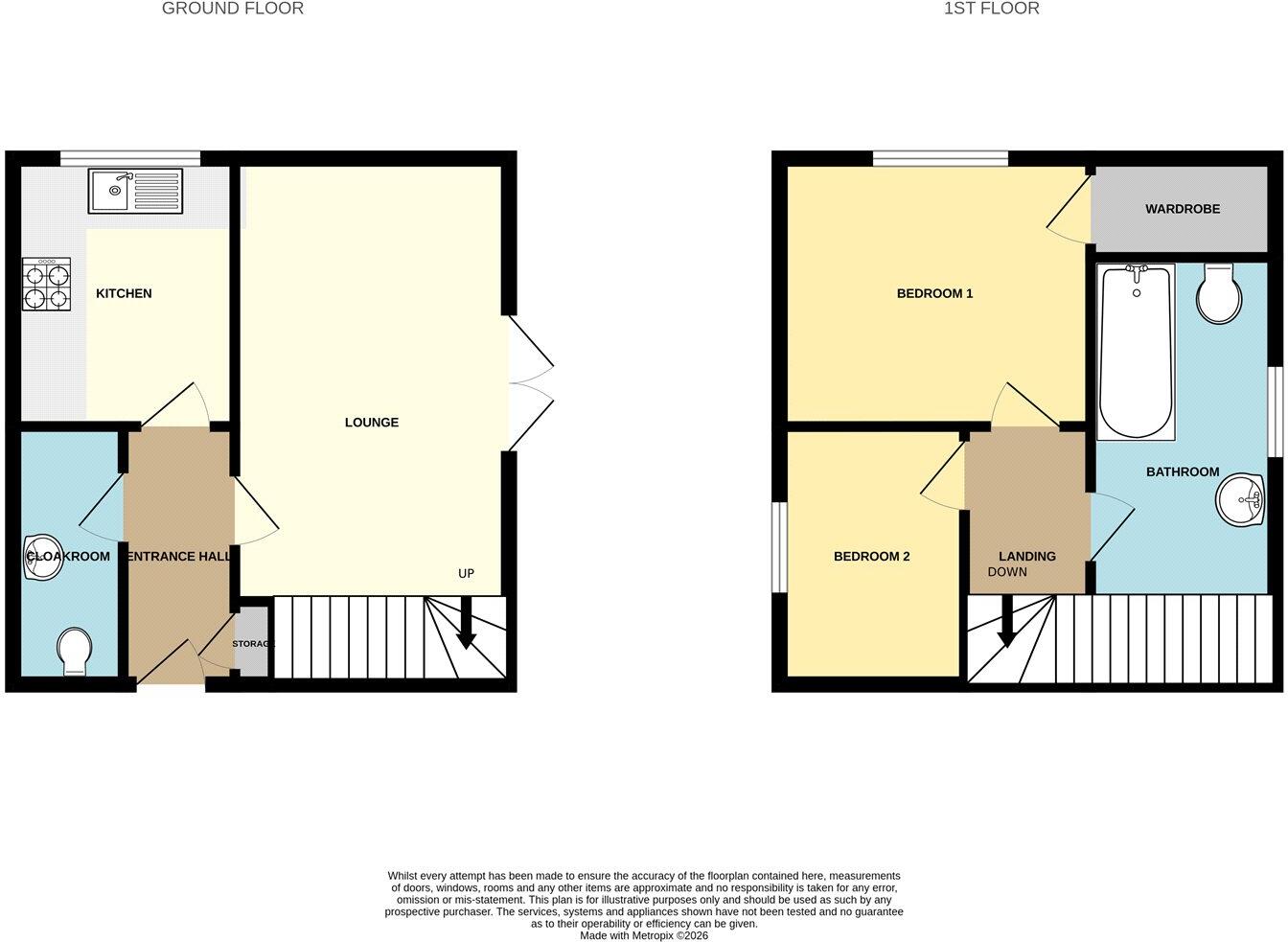 St. Johns Mews, Holbeach floorplan